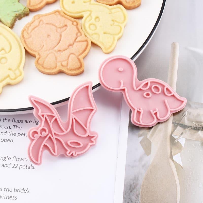 Cartoon Animal Shaped Cookie Cutters 6 pcs Set - Trendha