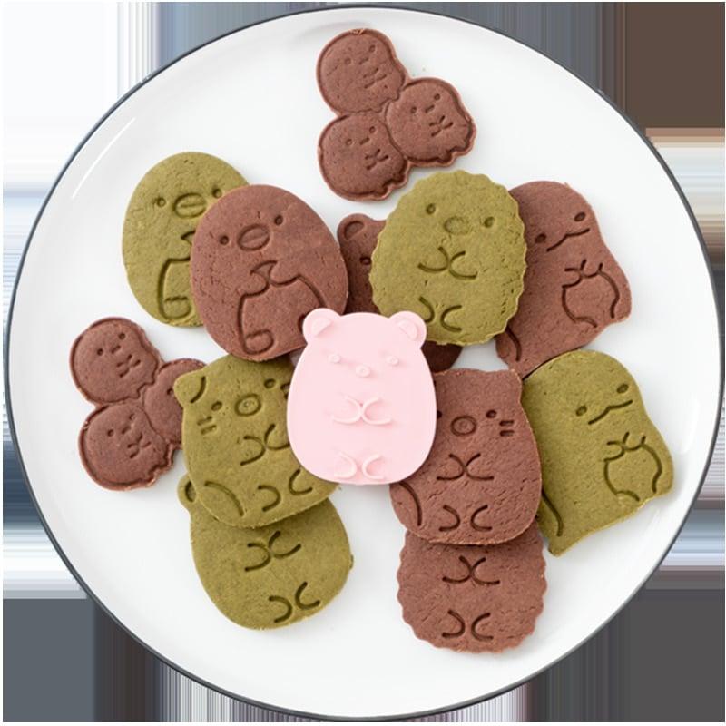Cartoon Animal Shaped Cookie Cutters 6 pcs Set - Trendha