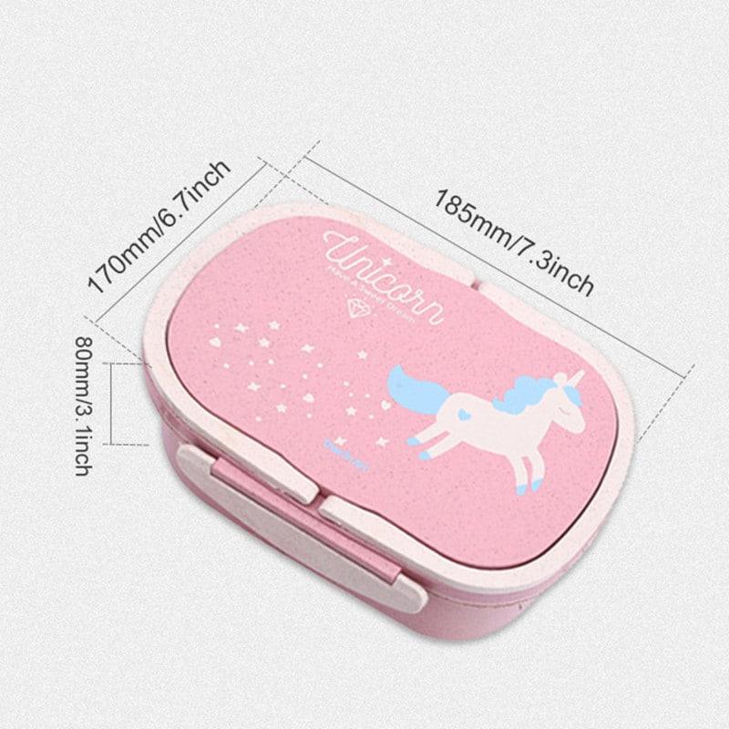 Cartoon Unicorn Patterned Lunch Boxes - Trendha