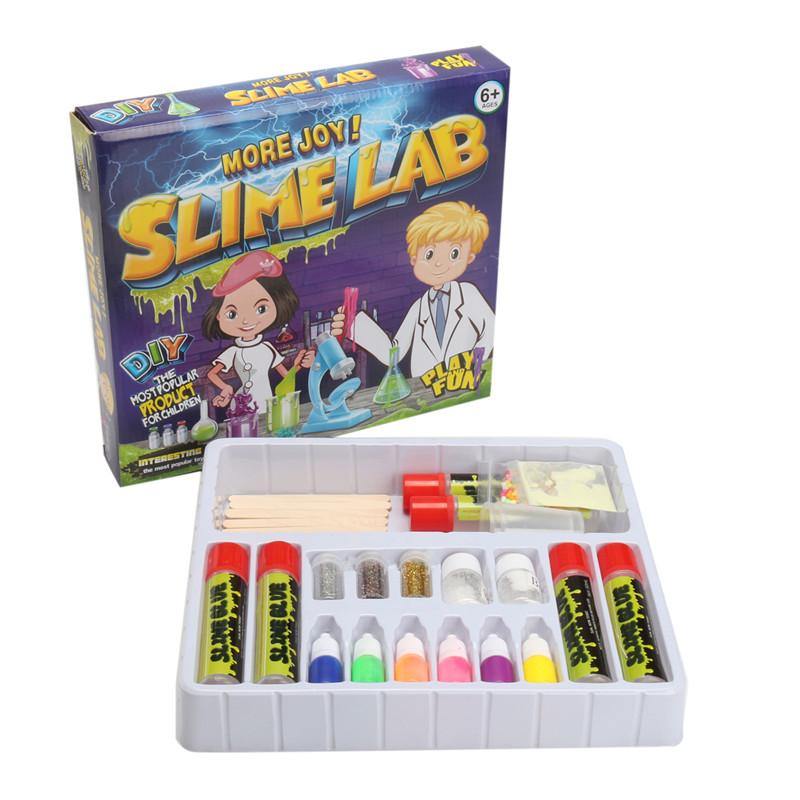 Mini Fancy Slime Laboratory Kit Make Your Own Kids Gloop DIY Science Toys Gift - Trendha