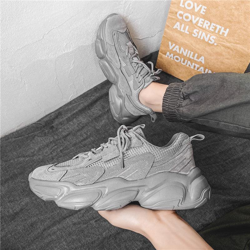 Breathable All-match Old Shoes Deep Mouth Mesh Increased - Trendha