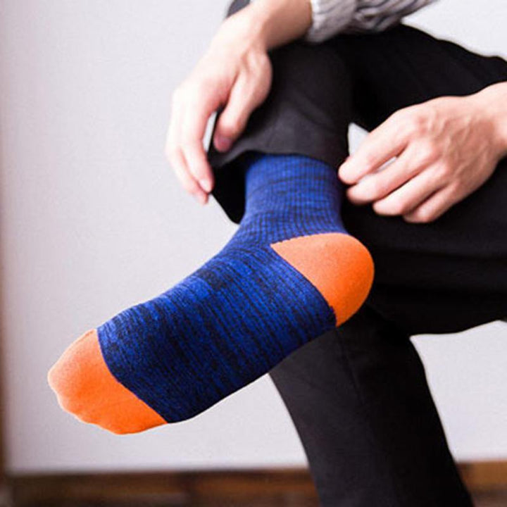 Men Business Large Size Medium Long Tube Socks - Trendha