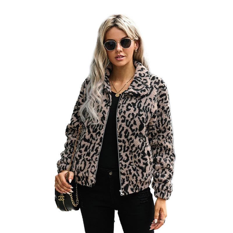Women's Winter Long-sleeved Plush Loose Warm Cardigan - Trendha