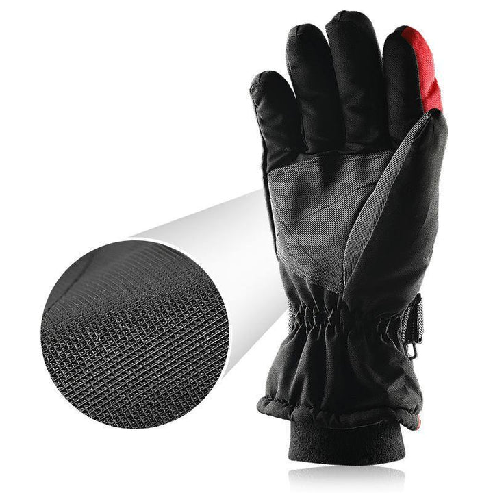 Unisex Winter Dedicated Three-Layer Thick Warm Sport Gloves - Trendha