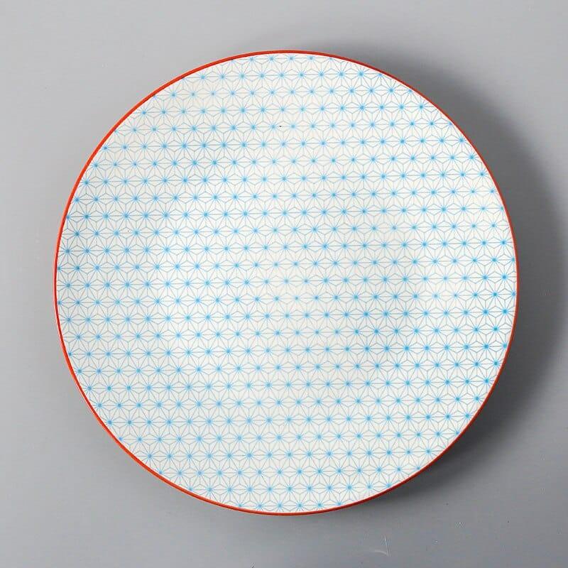 Ceramic Plate in Different Prints - Trendha
