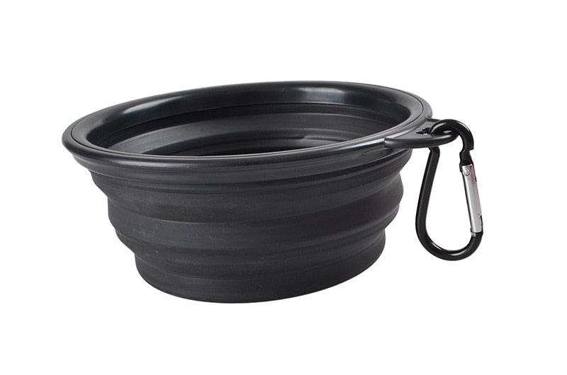 Collapsible Pet Silicone Bowl - Trendha
