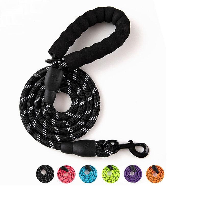 Colorful Thick Nylon Dog Leash - Trendha