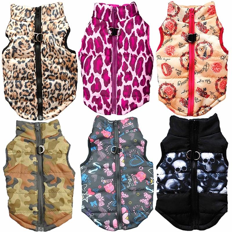 Colorful Winter Pet's Vest - Trendha