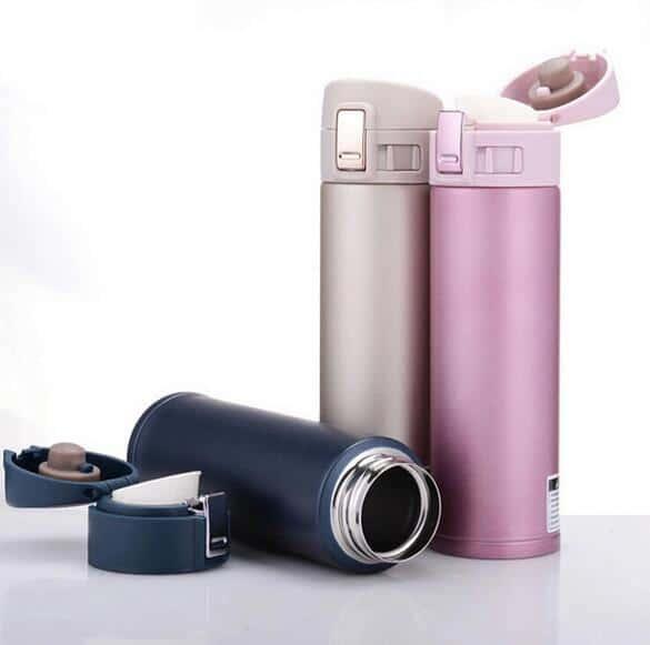 Compact Colorful Stainless Steel Thermos - Trendha