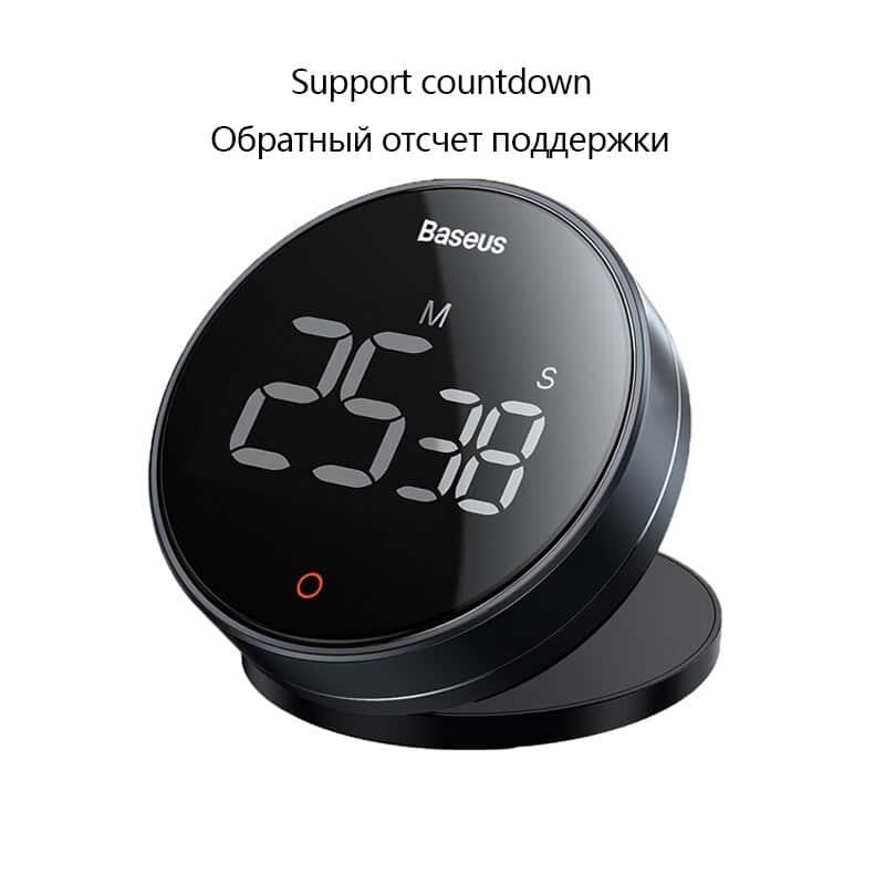 Compact Digital Kitchen Timer and Stopwatch - Trendha
