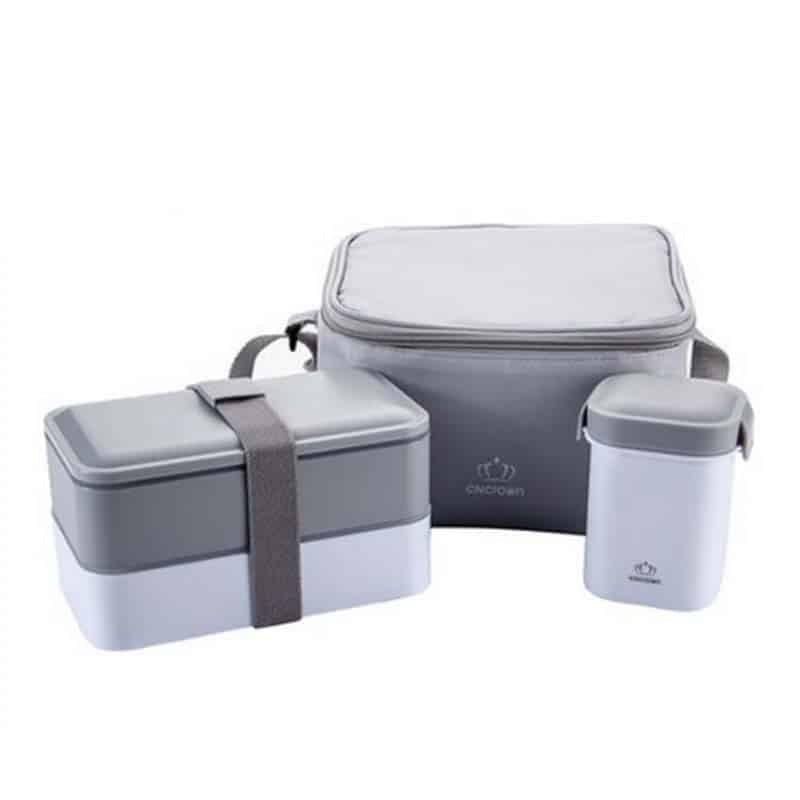 Convenient Portable Eco-Friendly Plastic Lunch Set