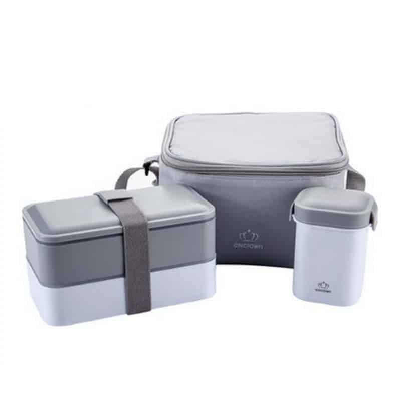 Convenient Portable Eco-Friendly Plastic Lunch Set - Trendha