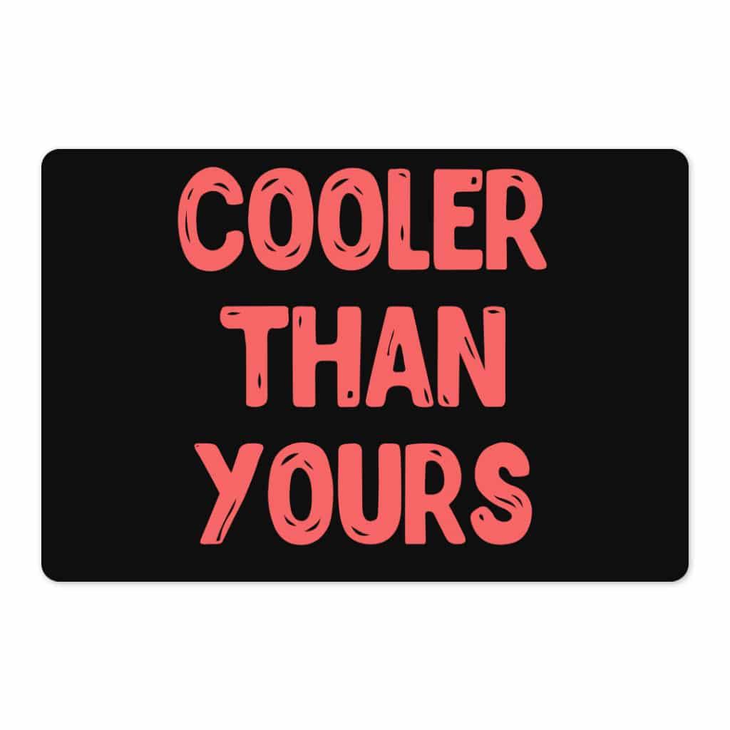 Cool Design Pet Food Mat - Sarcastic Anti-Slip Pet Bowl Mat - Quote Pet Feeding Mat - Trendha