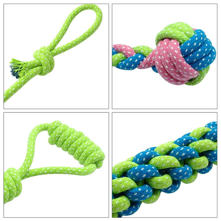 Cotton Rope Toys for Pets 7 pcs Set - Trendha