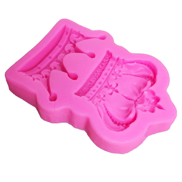 Crown Shaped Silicone Fandont Mold - Trendha