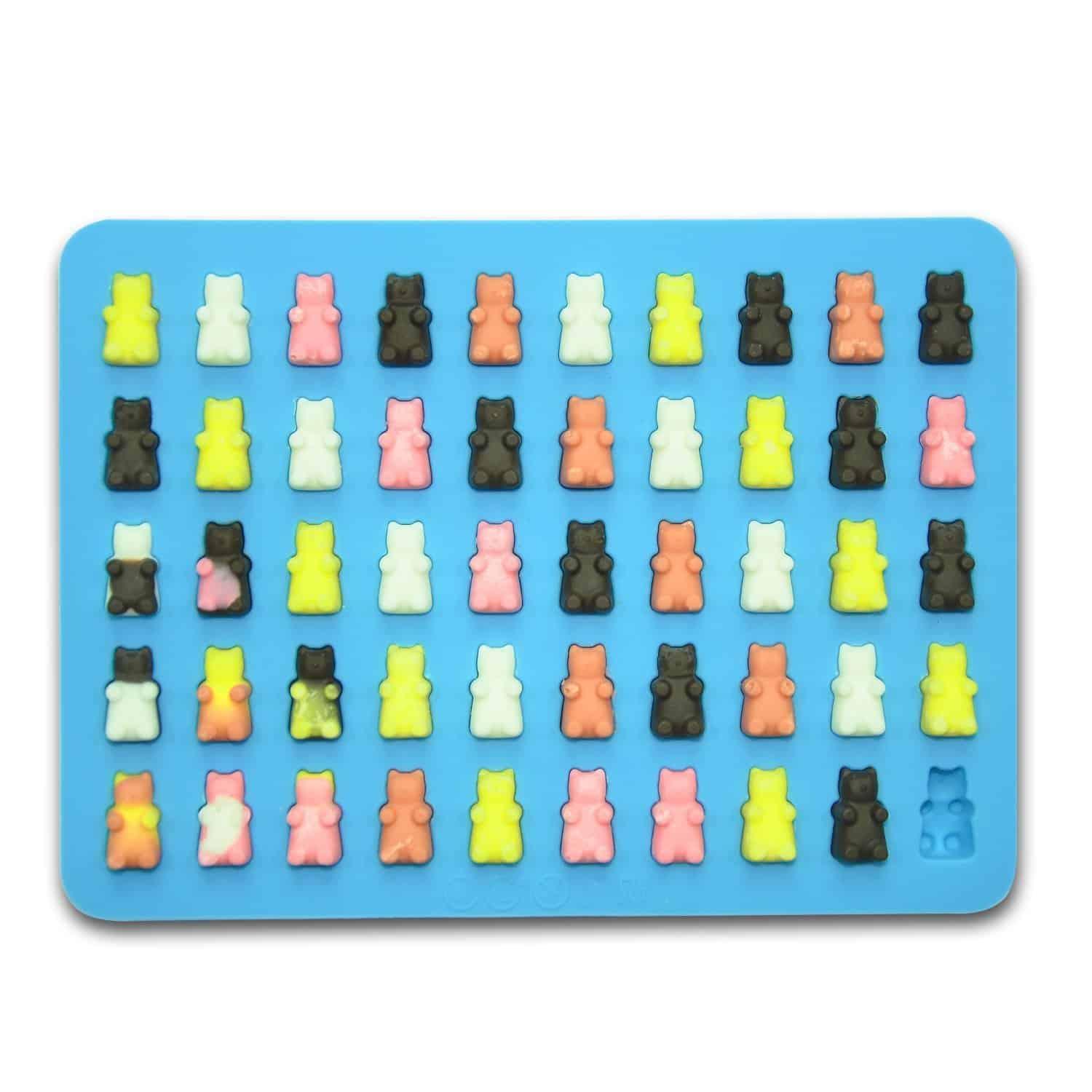 Cute Bear Shaped Non-Stick Silicone Candy Molds - Trendha