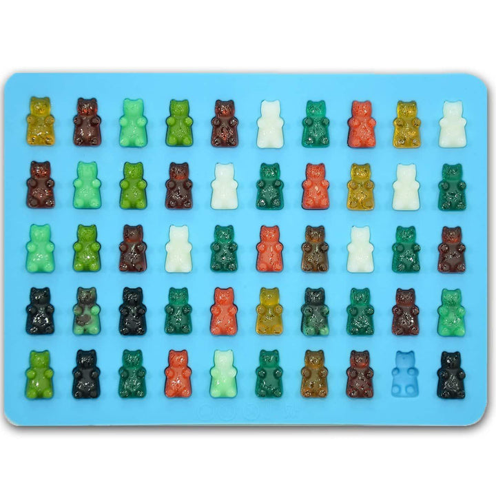 Cute Bear Shaped Non-Stick Silicone Candy Molds - Trendha