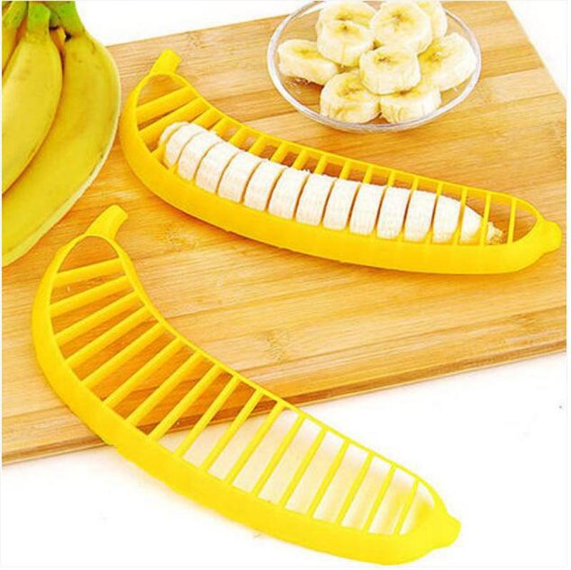 Cute Convenient Eco-Friendly Plastic Banana Slicer - Trendha