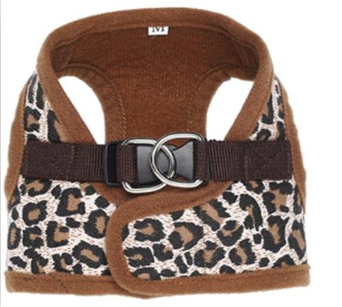 Cute Fashion Leopard Dog's Harness - Trendha