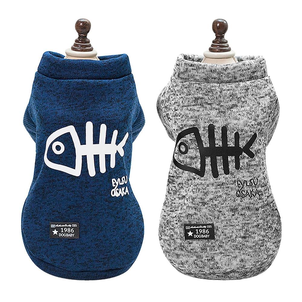 Cute Fish Printed Dog Vest - Trendha