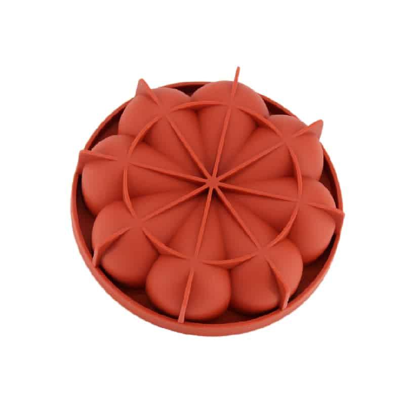Cute Flower Shaped Non-Stick Eco-Friendly Silicone Cake Mold - Trendha