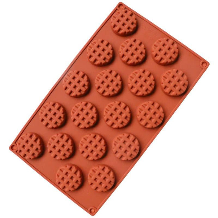 Cute Grid Shaped Eco-Friendly Silicone Chocolate Molds Set - Trendha