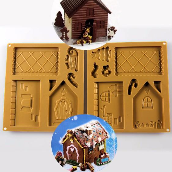 Cute House Shaped Eco-Friendly Silicone Baking Mold - Trendha