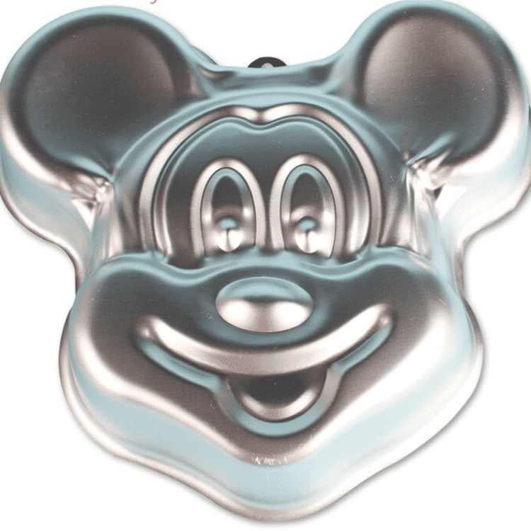 Cute Mickey Mouse Shaped Non-Stick Eco-Friendly Aluminum Baking Mold - Trendha