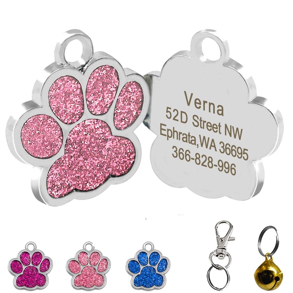 Cute Paw Shaped Tag - Trendha
