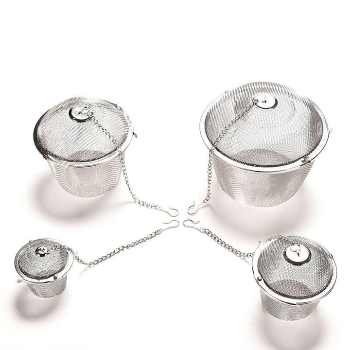 Cute Reusable Bowl Shaped Durable Stainless Steel Tea Strainer - Trendha