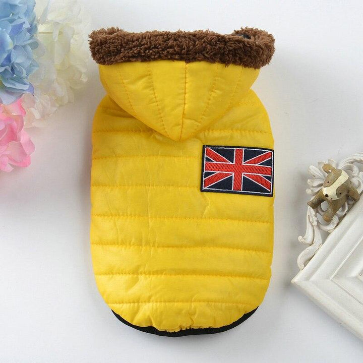 Cute Warm Hooded Dog's Vest - Trendha