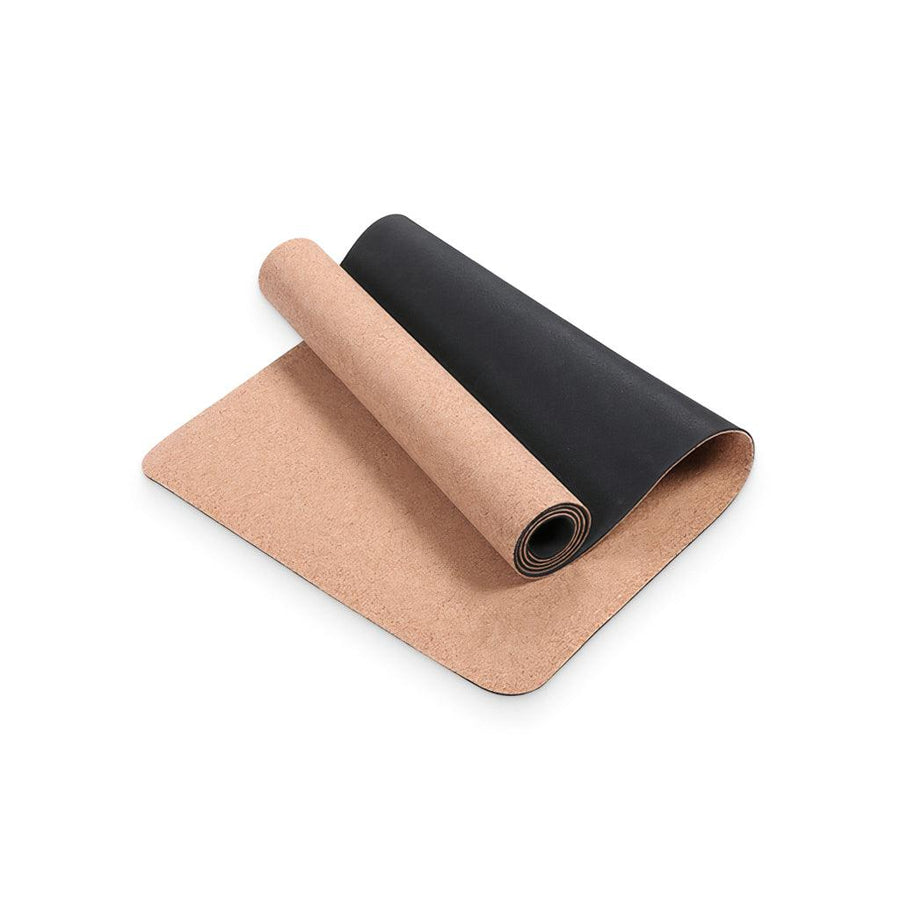 Cork Rubber Yoga Mat - Trendha