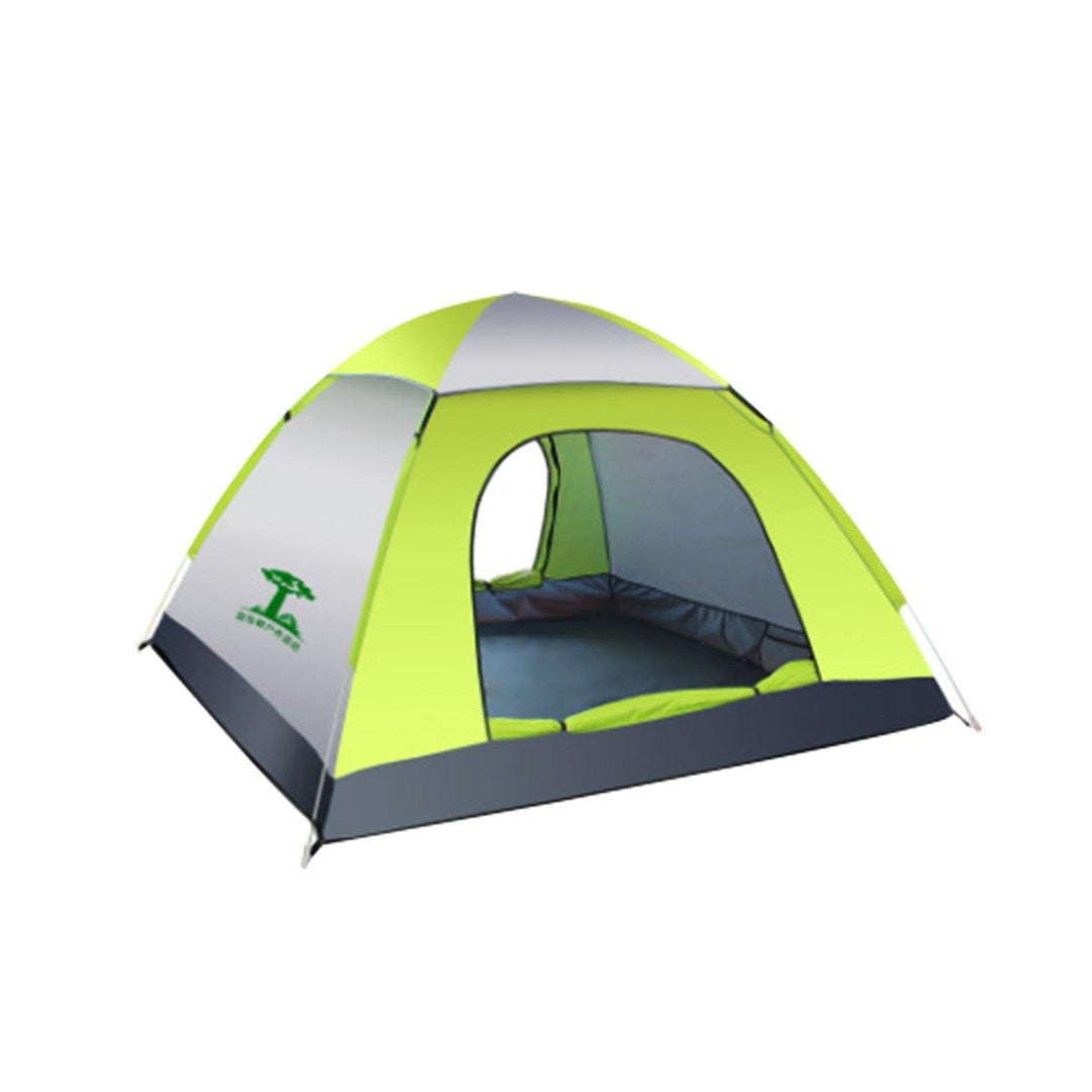 3-4 Person Waterproof Automatic Tent Outdoor Camping Sleeping Tent 210D Oxford Cloth Traveling Beach Tent - Trendha