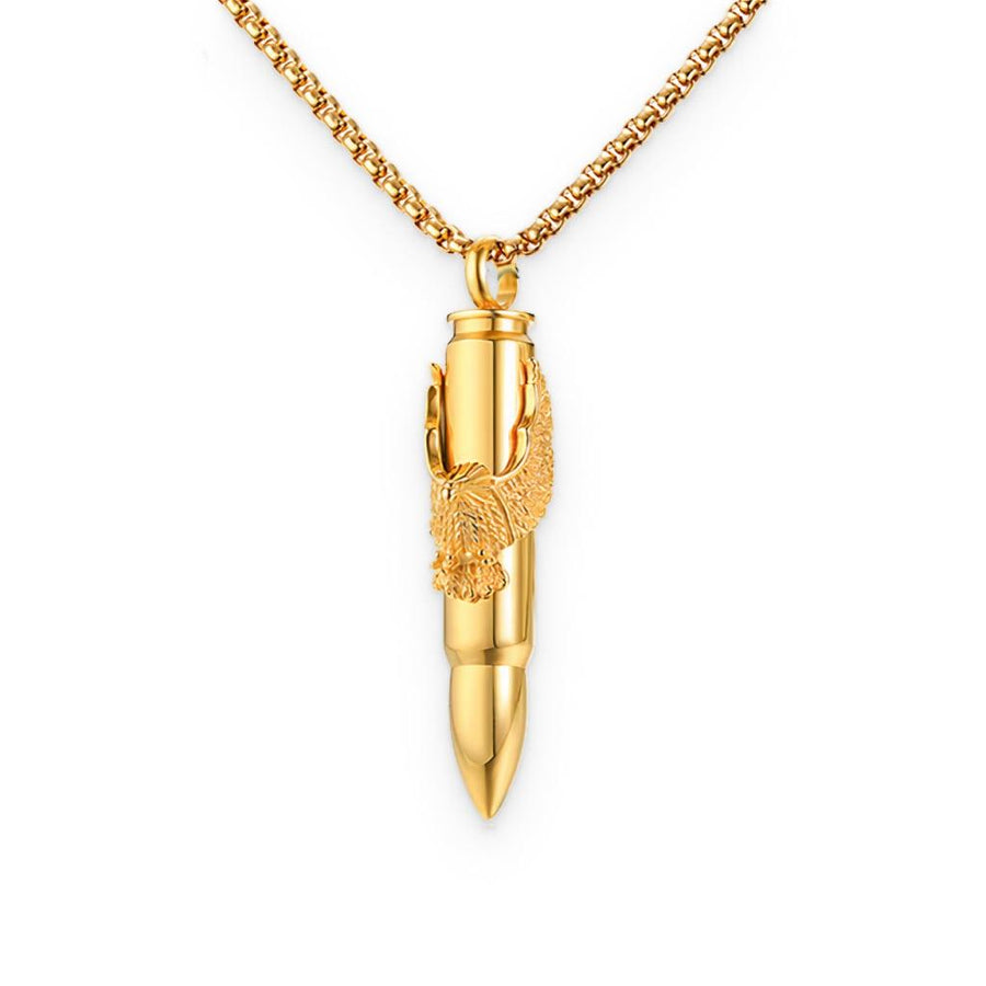 Bullet Pendant Necklace - Trendha