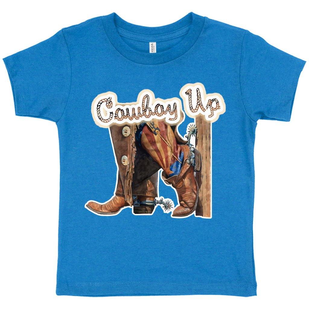 Toddler Cowboy Up T-Shirt - Vintage Tee Shirts - Trendha