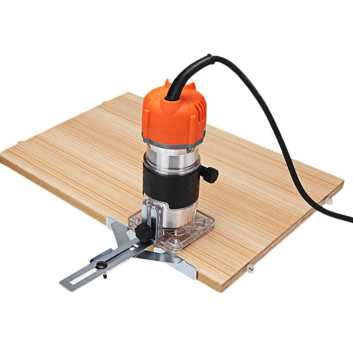 Topshak TS-ET1 800W Electric Wood Trimmer 6.35mm Steel Chuck For Wood Chamfering Grooving Curve Cutting Woodworking Planing - Trendha