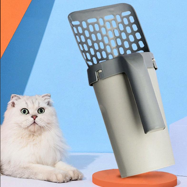 Storage Box Integrated Lazy Cat Litter Shovel Set - Trendha