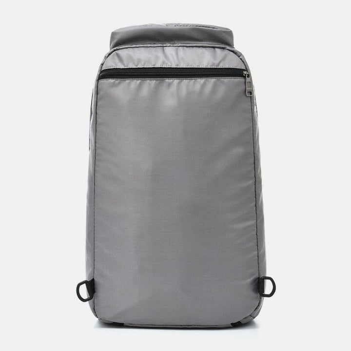 Unisex Nylon Waterproof Wear-resistance Outdoor Brief Large Capacity Basketball Storage Bag Travel Bag Gym Bag Backpack - Trendha