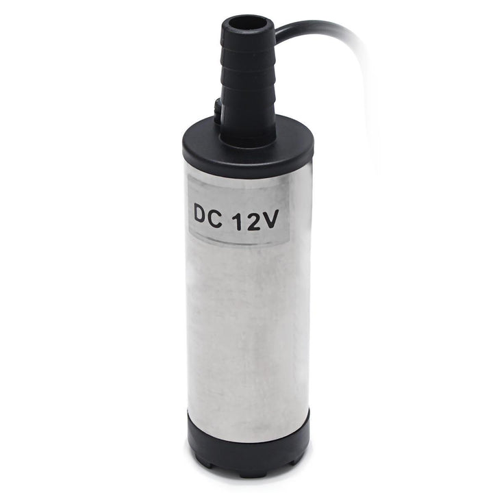 12V 38mm Electric Stainless Submersible Water Pump Oil Fuel Transfer Refueling - Trendha