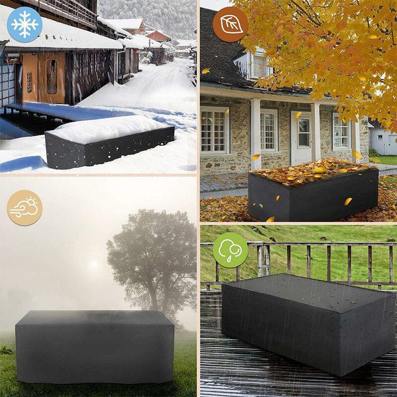 Multi-size Waterproof Furniture Rain Cover Garden Patio Table Chair Dust-proof Protector Cover Outdoor Sun Shelters - Trendha