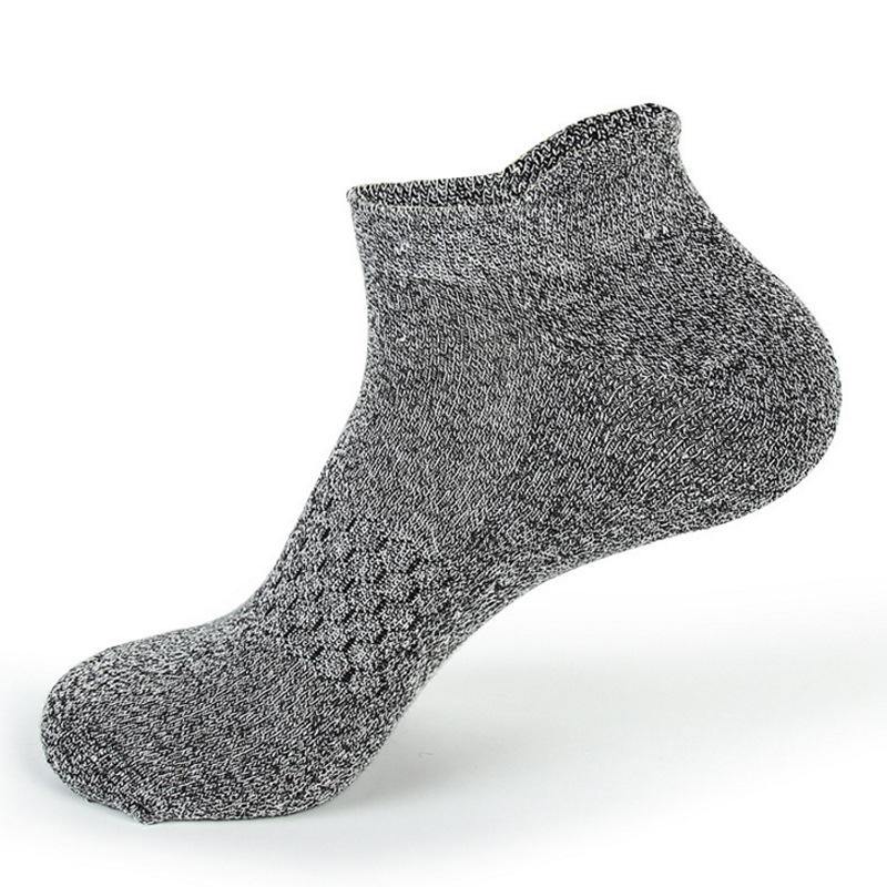 Men Summer Breathable Stretchy Cotton Ankle Socks - Trendha