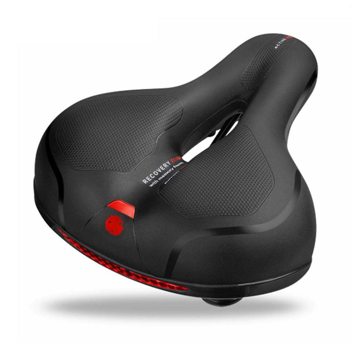 Extra Wide Breathable Comfy Cushioned Universal Bike Seat Waterproof Damping Bicycle Soft Padded Saddle - Trendha