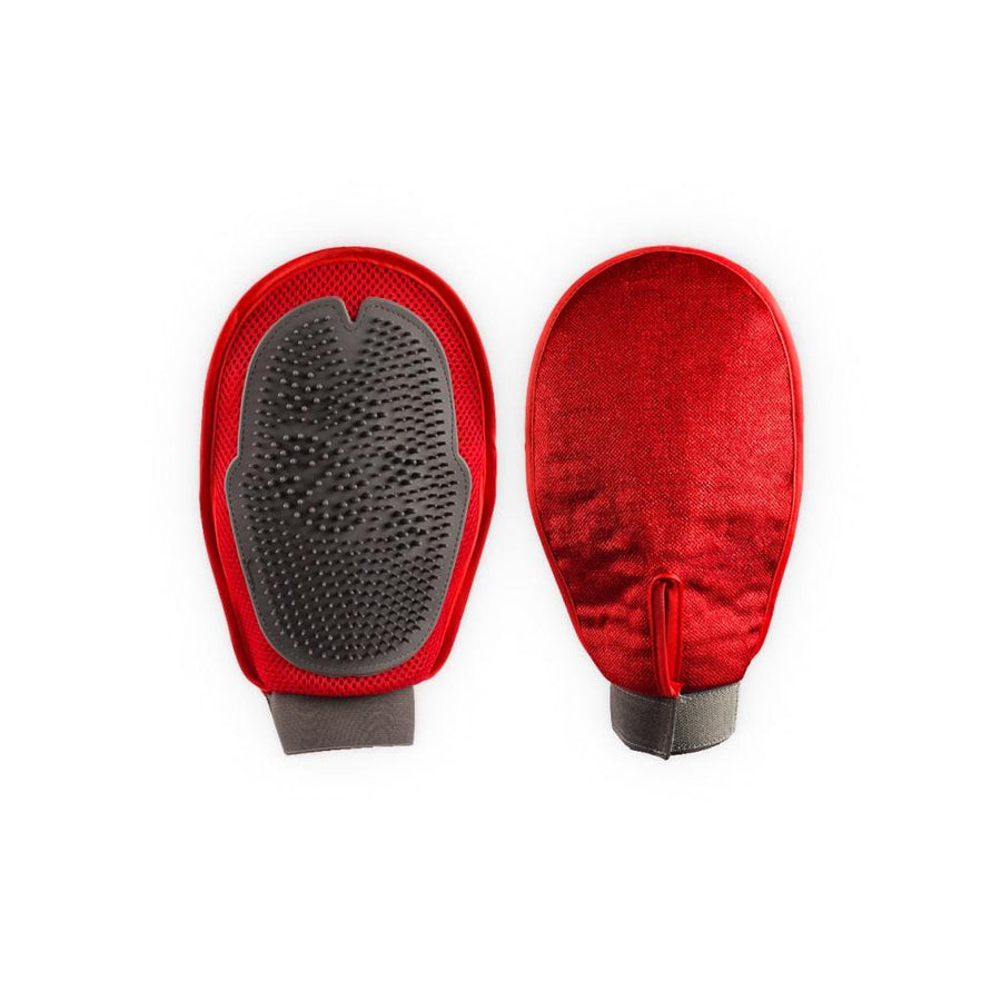 Red Grooming Glove - Trendha