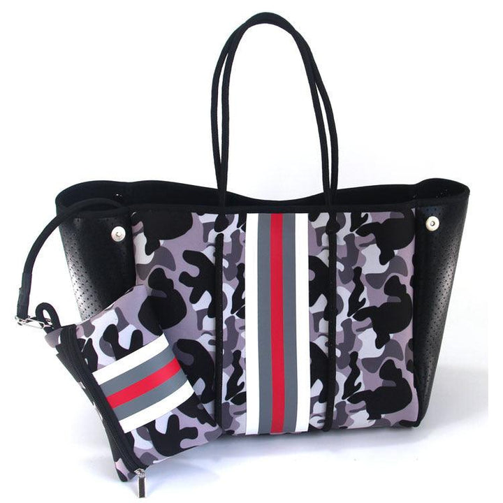 European And American Fashion Beach Bag Fashion Large-capacity Shoulder Bag Neoprene - Trendha