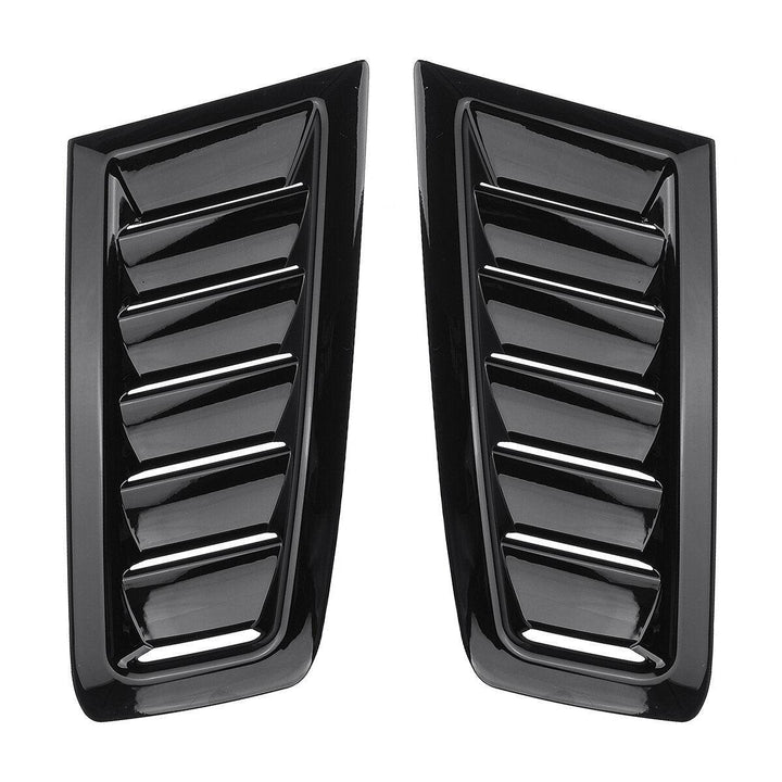Car RS Style Bonnet Vents Universal Glossy BlackFor Ford Focus MK2 - Trendha