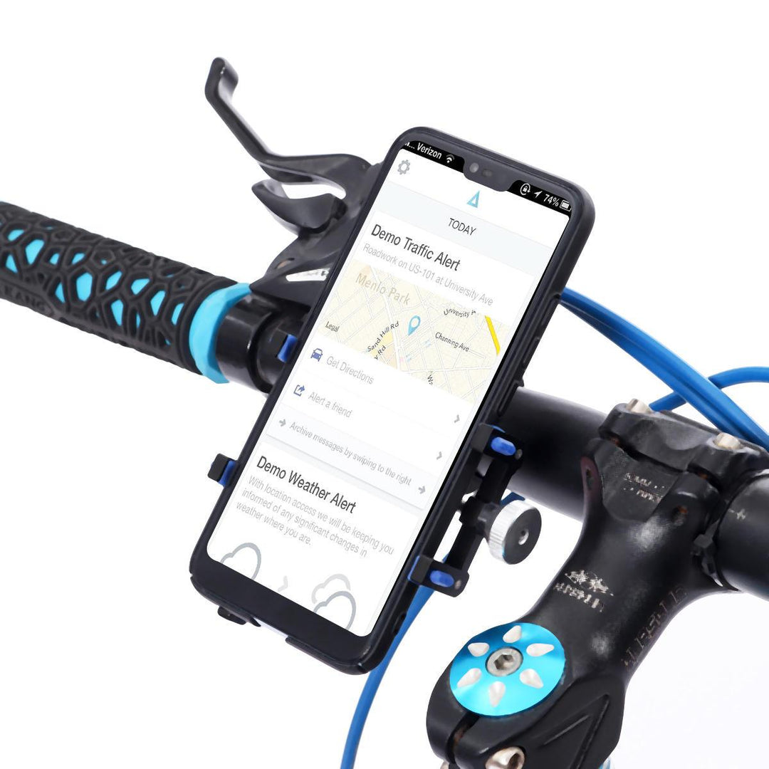 Aluminum Alloy Bike Motorcycle Handlebar Phone Holder For Smart Phone For iPhone for Samsung Huawei - Trendha