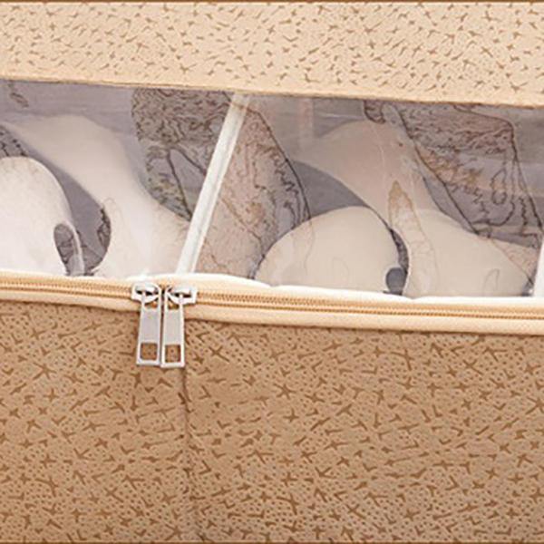 Foldable Thickening Shoes Organizer Transparent Boots Storage Bag Clothes Storage Bag - Trendha