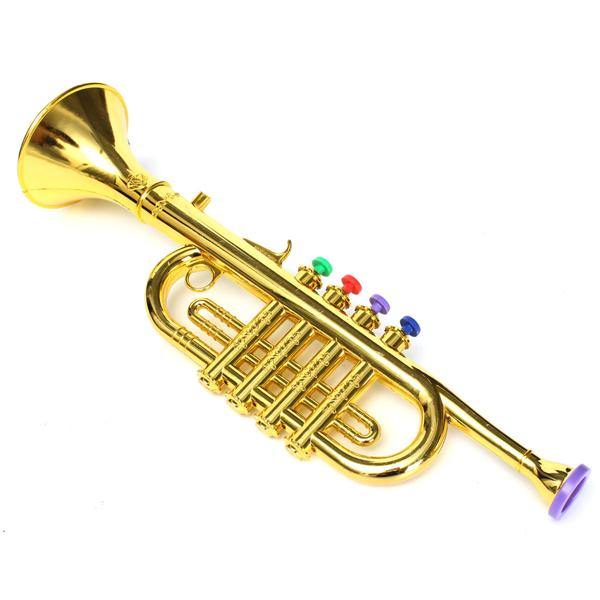 Emulational Horn Trumpet Musical Instrument Toy Kids Gift - Trendha