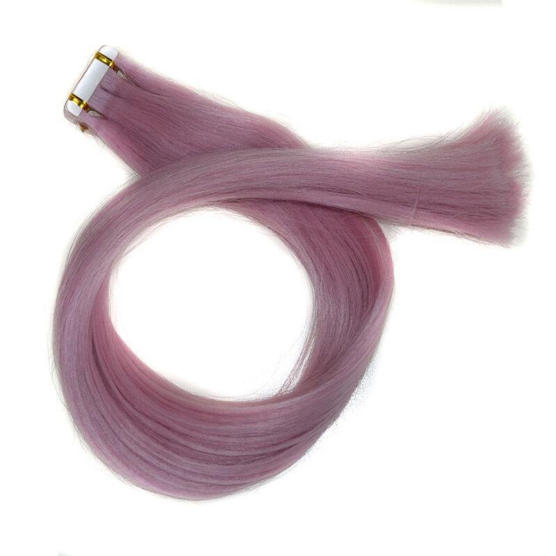Light Variable Temperature Change Wig Double-Sided Seamless Hair Wig Synthetic Hair Extensions Halloween - Trendha