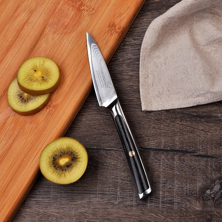 Damascus Steel Fruit Paring Knife - Trendha